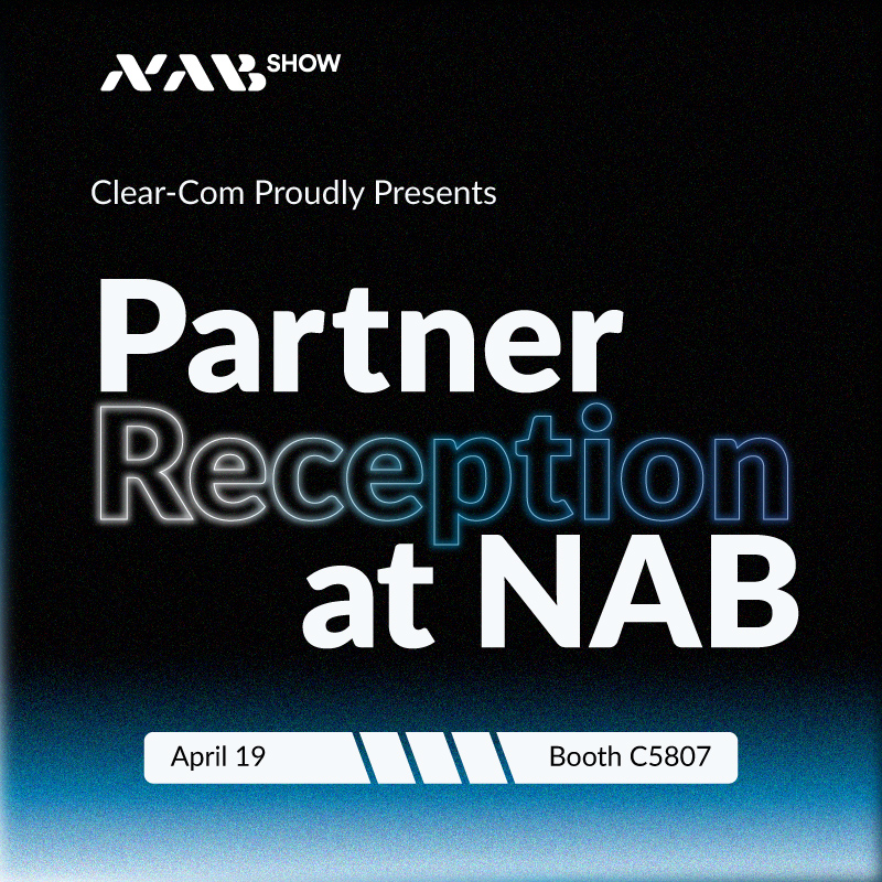 NAB 2026 Partner Reception April 19 Booth C5807